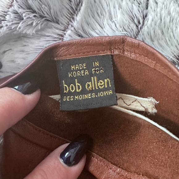 Bob Allen leather gloves - Picture 5 of 7